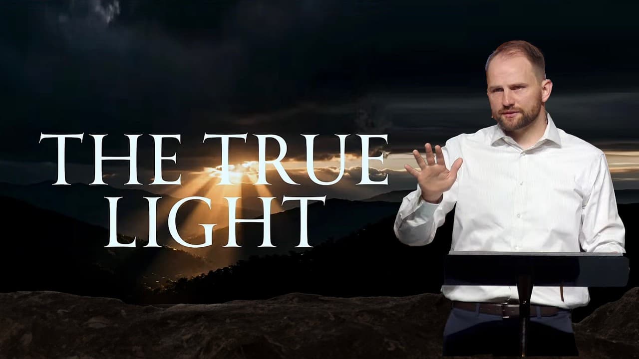 THE TRUE LIGHT. John 8:12-30
